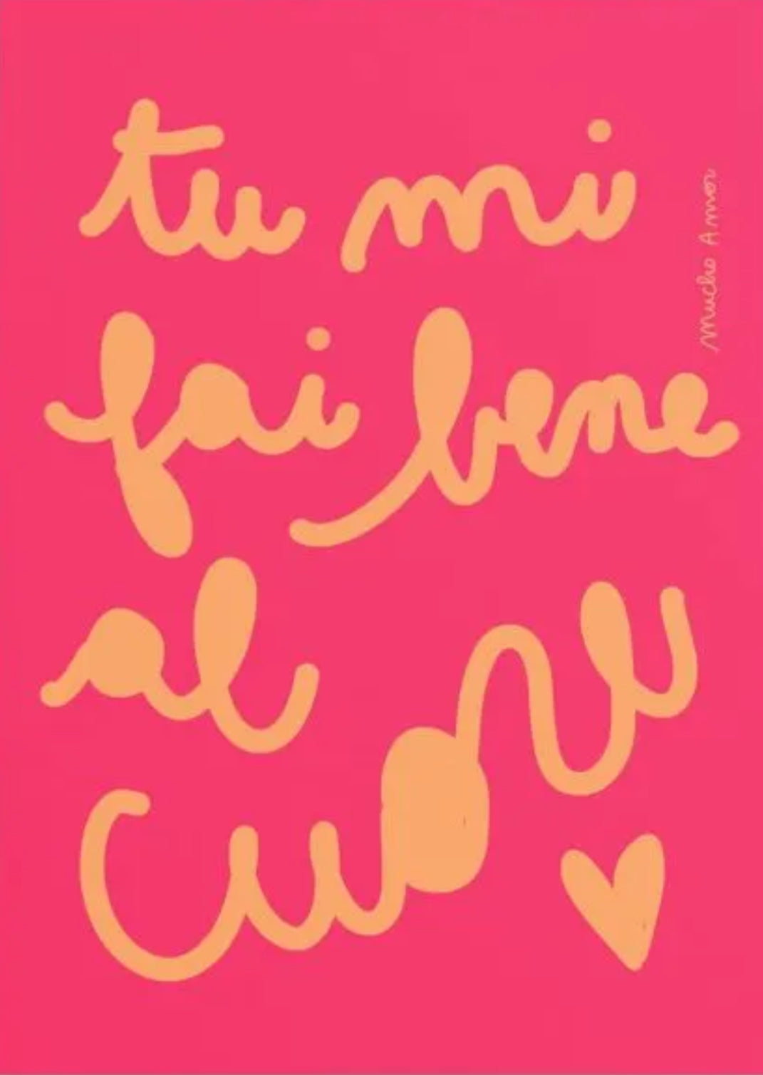 Tu mi fai bene al cuore