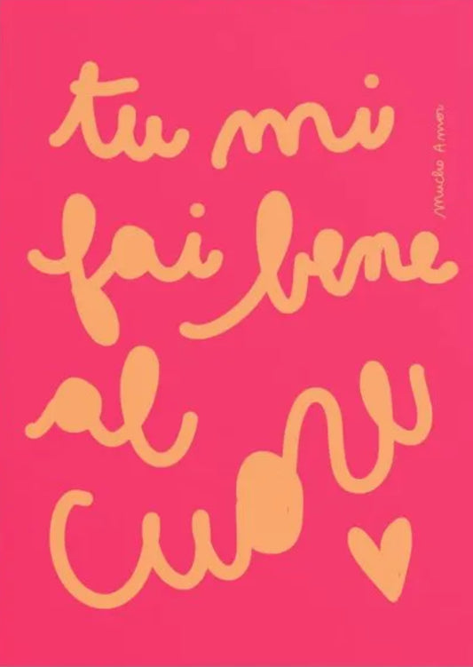 Tu mi fai bene al cuore